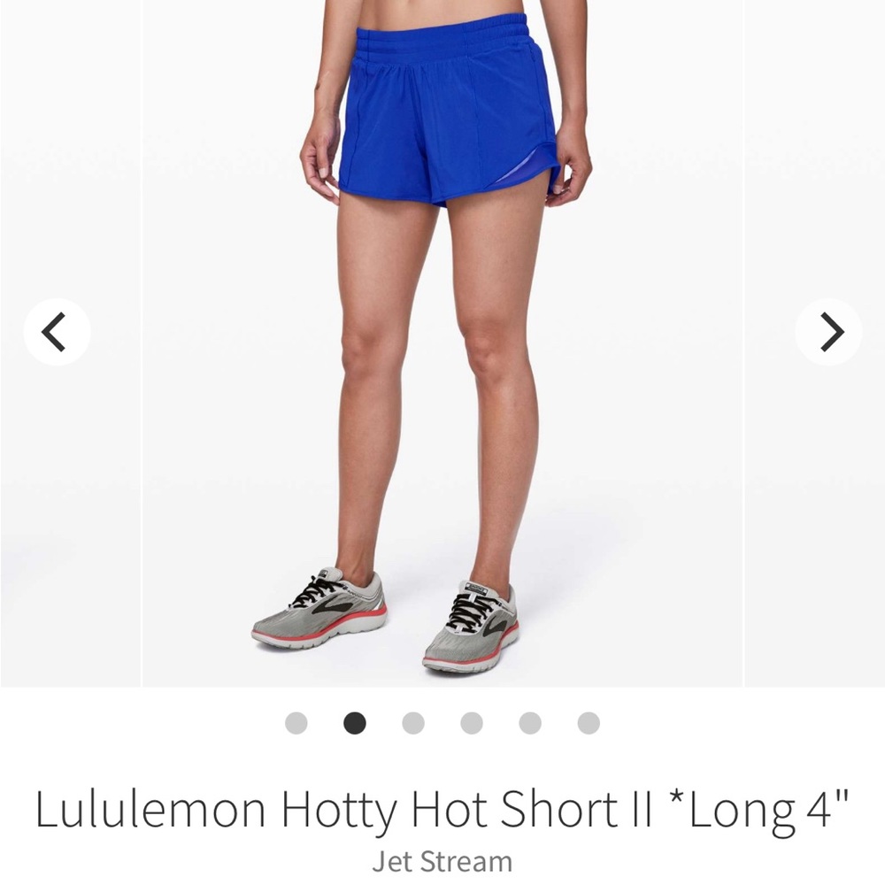 Lululemon Athletica Blue Athletic Shorts